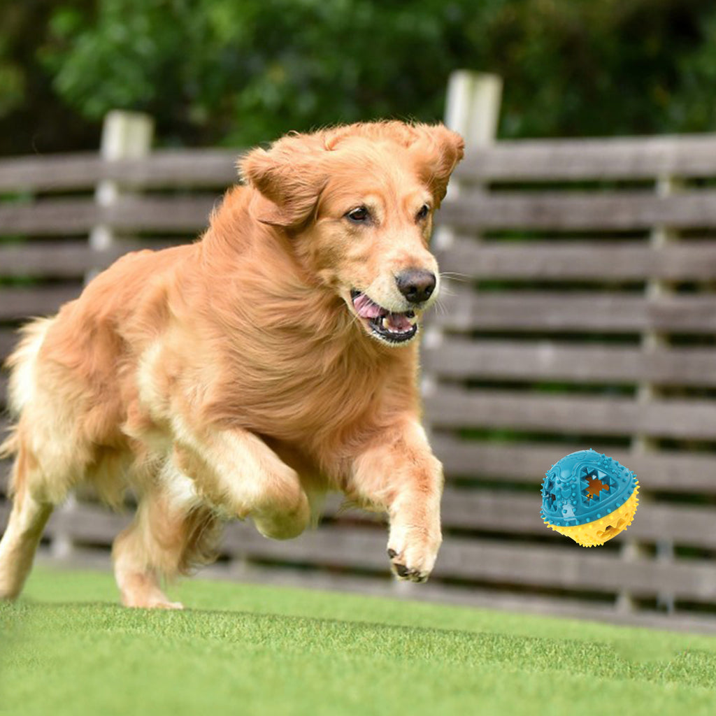 Pelota Interactiva para Perros con Dispensador de Premios – Juguete Antiestrés
